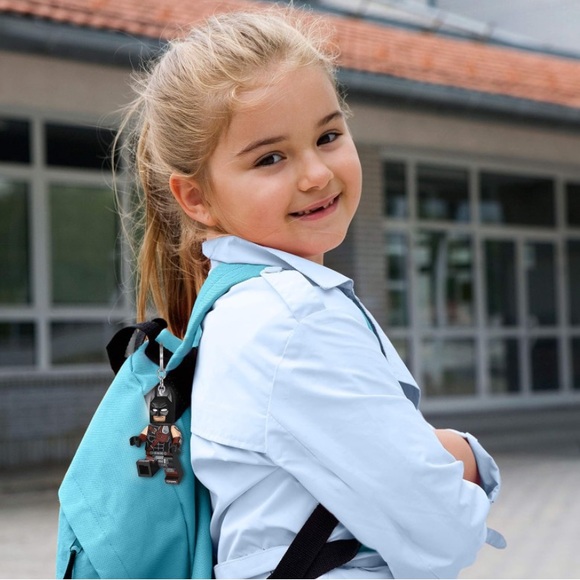 NWT. Lego Batman LED keychain/charm. Lego figure with keychain ring, with light - Picture 5 of 13